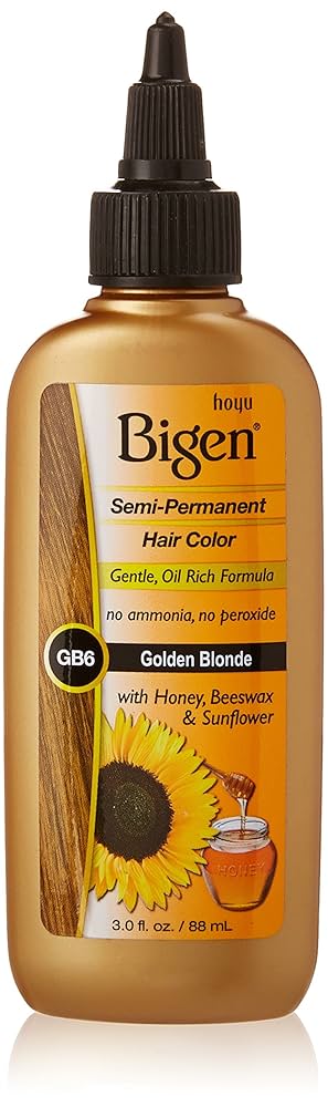 Bigen Semi Permanent Hair Color Golden Blonde 3 Oz