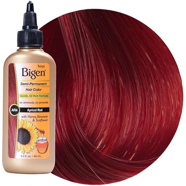 Bigen Semipermanent Haircolor AR4 Apricot Red, 3 Oz