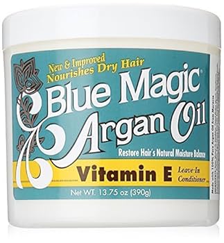 Blue Magic Argan Oil Leave-In Conditioner with Vitamin E 390g