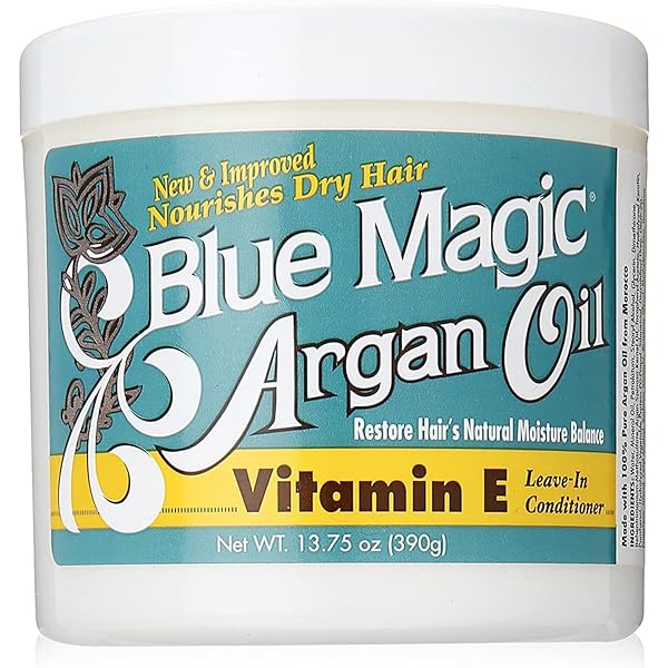 Blue Magic Argan Oil Leave-In Conditioner with Vitamin E 390g