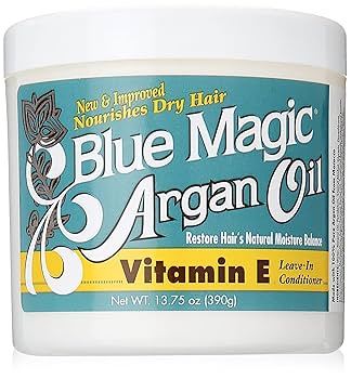 Blue Magic Argan Oil Leave-In Conditioner with Vitamin E 390g