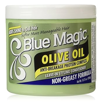 Blue Magic Olive Oil Leave-In Conditioner Styling 340g