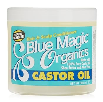Blue Magic Organics Castor Oil, 340g