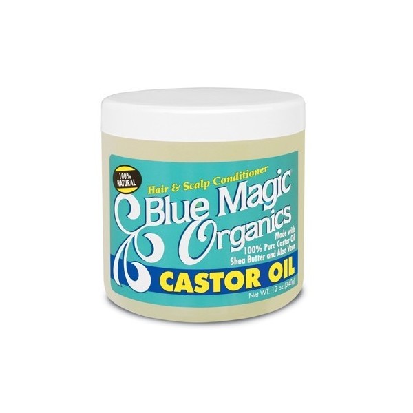 Blue Magic Organics Castor Oil, 340g