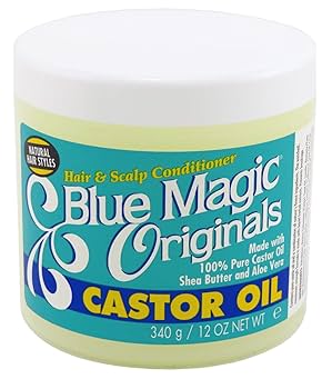 Blue Magic Organics Castor Oil, 340g