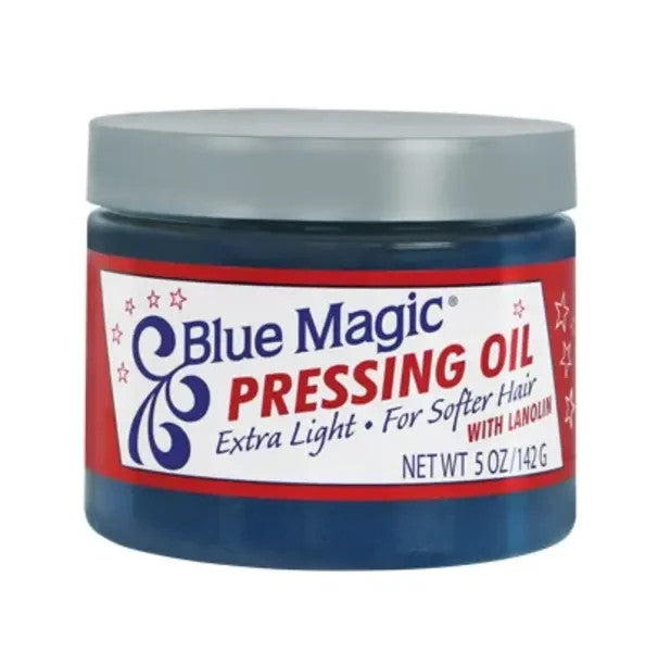 Blue Magic Pressing Oil Extra Light with Lanolin 5 oz
