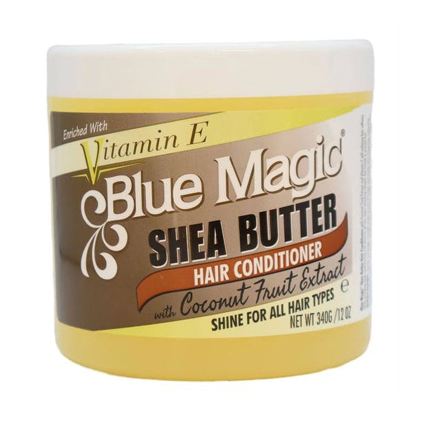 Blue Magic Shea Butter Conditioner with Coconut Extract 12oz