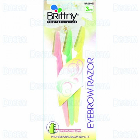 Brittny Eyebrow Razor Tinkle Jar