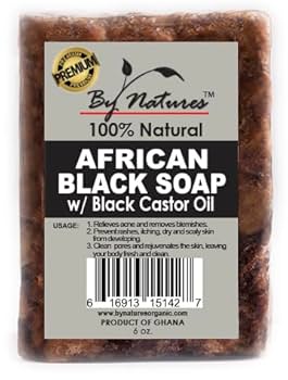 By Natures African Black Soap, Pack of 1