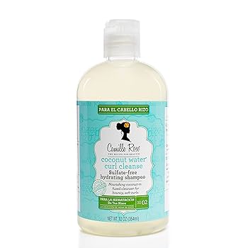 Camille Rose Coconut Water Curl Cleanse Shampoo, 12 OZ