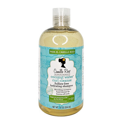 Camille Rose Coconut Water Curl Cleanse Shampoo, 12 OZ