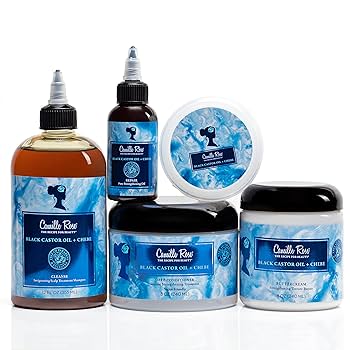 Camille Rose Deep Conditioner with Black Castor Oil & Chebe, 8 Fl Oz