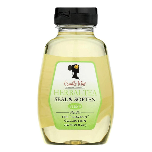 Camille Rose Herbal Tea Leave-in, Seal & Soften, 9 Oz
