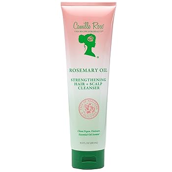 Camille Rose Rosemary Oil Hair + Scalp Cleanser, 8.5 OZ