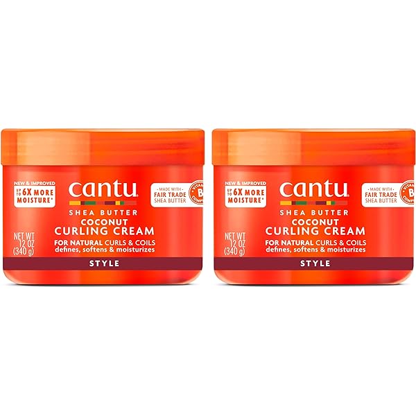 Cantu Coconut Curling Cream with Shea Butter - 12oz