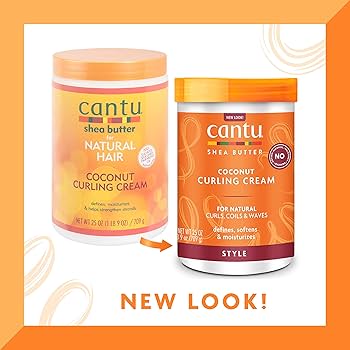 Cantu Coconut Curling Cream with Shea Butter - 25oz