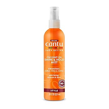 Cantu Coconut Oil Shine & Hold Mist, 237 ml