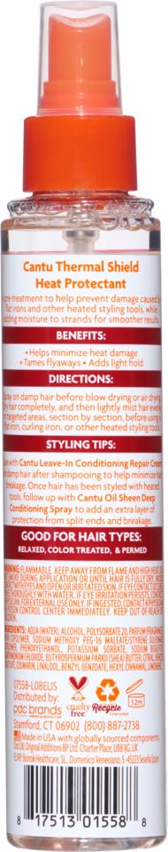 Cantu Heat Protectant Shea Butter, 151 ml Thermal Shield
