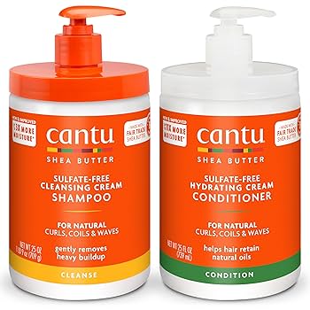 Cantu Shea Butter Cleansing Cream Shampoo, 25 Fl Oz