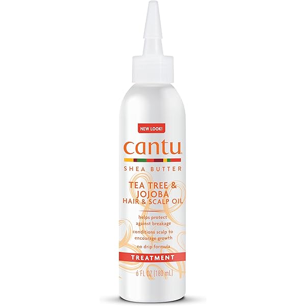 Cantu Tea Tree & Jojoba Hair & Scalp Oil, 180 ml