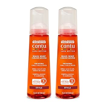 Cantu Wave Whip Curling Mousse 8.4 Fl Oz