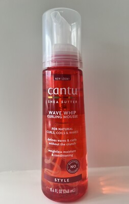 Cantu Wave Whip Curling Mousse 8.4 Fl Oz