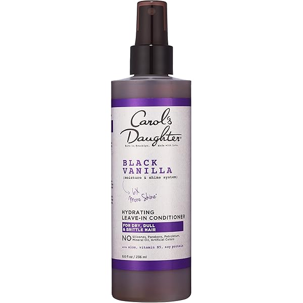 Carol's Daughter Black Vanilla Shampoo, Sulfate-Free, 12 Fl Oz