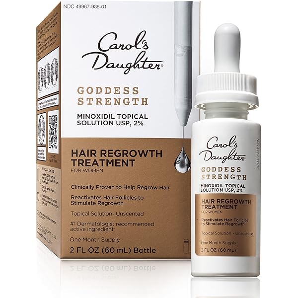Carol's Daughter Goddess Strength 2% Minoxidil, 2 OZ Pack of 1