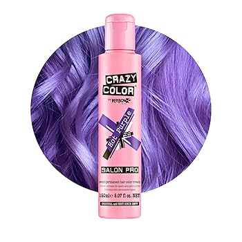 Crazy Color Hot Purple Semi Permanent Hair Color 5.07 Oz