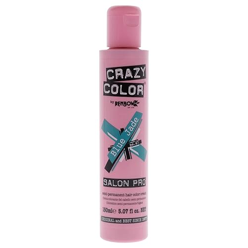 Crazy Color Salon Pro Blue Jade Semi Permanent Hair Dye 5.07 Oz