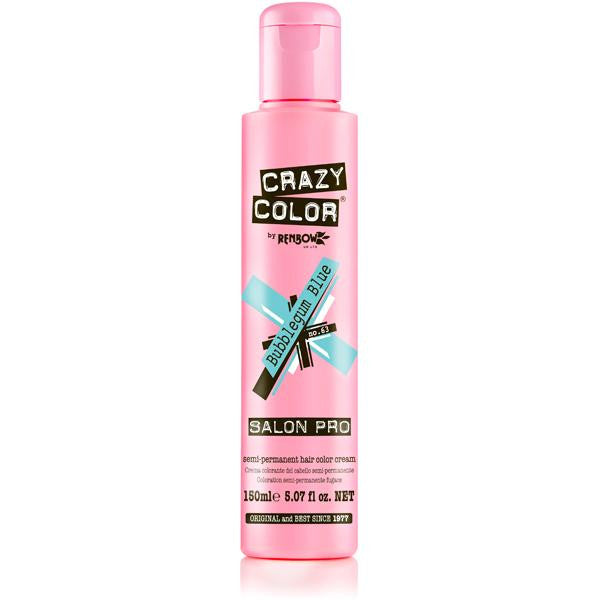 Crazy Color Salon Pro Hair Color 5.1 oz - Bubblegum Blue