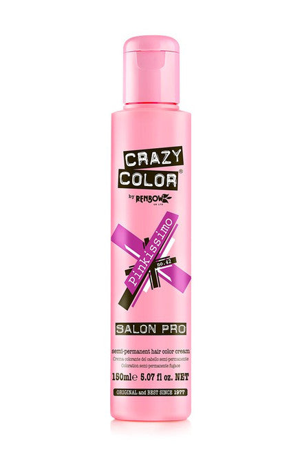 Crazy Color Salon Pro Pinkissimo Semi Permanent Hair Color 5.07 Oz