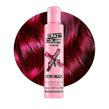 Crazy Color Salon Pro Ruby Rouge Semi Permanent 5.07 Oz