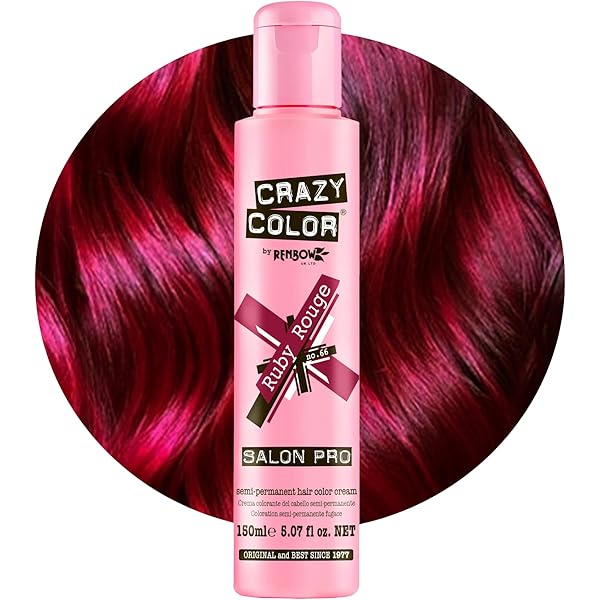 Crazy Color Salon Pro Ruby Rouge Semi Permanent 5.07 Oz