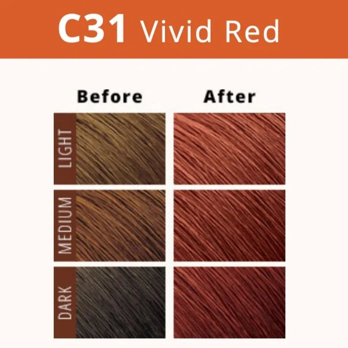 Creme Of Nature Color C31 Vivid Red Hair Dye