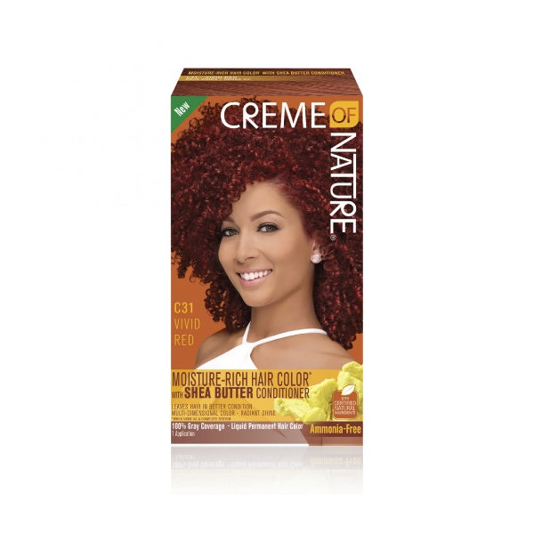 Creme Of Nature Color C31 Vivid Red Hair Dye