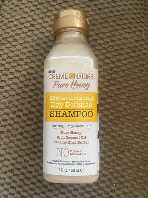 Creme Of Nature Dry Defense Shampoo, 12 OZ
