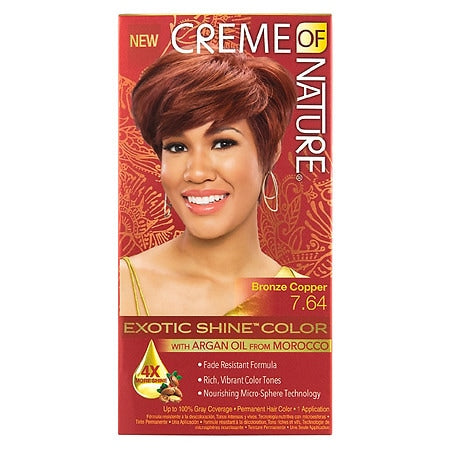Creme Of Nature Exotic Shine Colour Bronze Copper 7.64