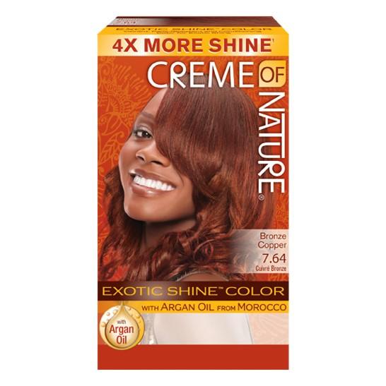 Creme Of Nature Exotic Shine Colour Bronze Copper 7.64