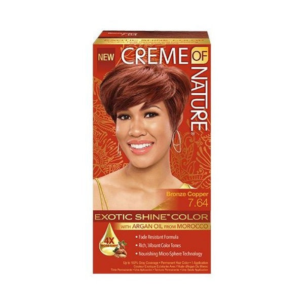 Creme Of Nature Exotic Shine Colour Bronze Copper 7.64