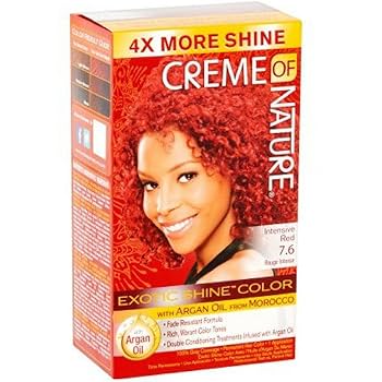 Creme Of Nature Exotic Shine Colour Intensive Red 7.6, 1 Application