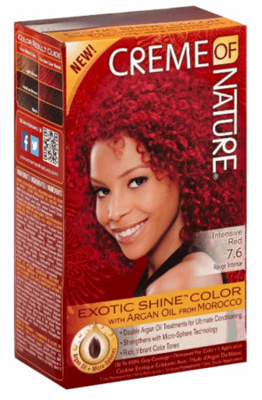 Creme Of Nature Exotic Shine Colour Intensive Red 7.6, 1 Application