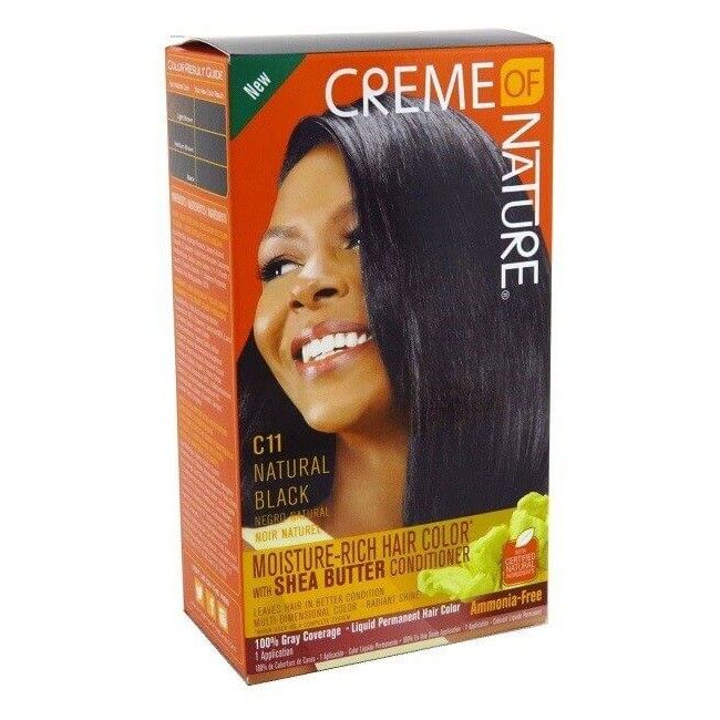 Creme Of Nature Natural Black Color C11 Hair Dye