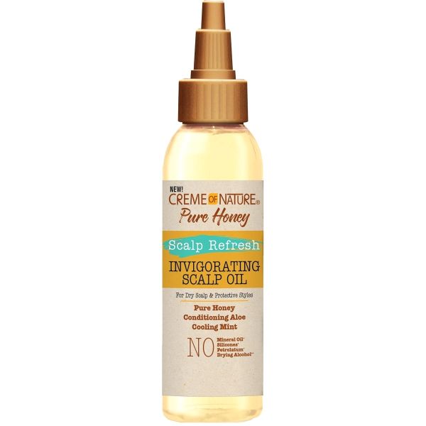 Creme Of Nature Pure Honey Invigorating Scalp Oil 4 Oz