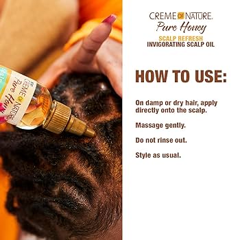 Creme Of Nature Pure Honey Invigorating Scalp Oil 4 Oz