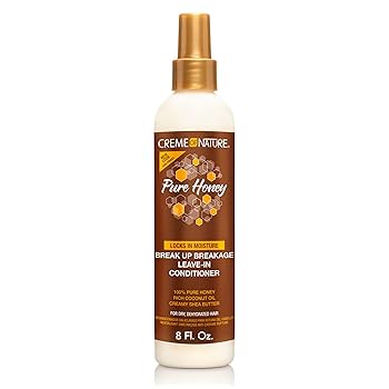 Creme Of Nature Pure Honey Leave-in Conditioner, 8 OZ