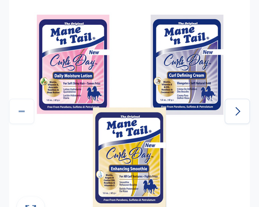 Mane n tail curls day smoothie