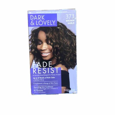 Dark And Lovely Fade Resist Hair Color 373 Brown Sable