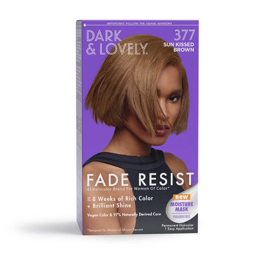 Dark And Lovely Fade Resist Hair Color, Sun Kissed Brown 377
