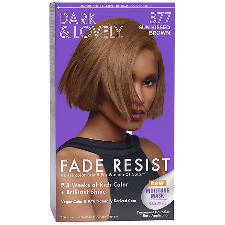 Dark And Lovely Fade Resist Hair Color, Sun Kissed Brown 377